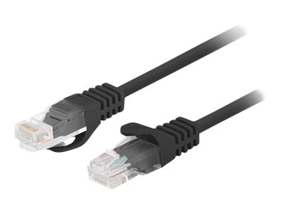 Lanberg Patchcord CAT.6 UTP 1.5M fluke passed 10-pack, Black | PCU6-20CC-0150-BK