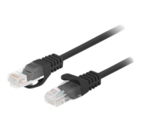 Lanberg Patchcord CAT.6 UTP 1.5M fluke passed 10-pack, Black | PCU6-20CC-0150-BK