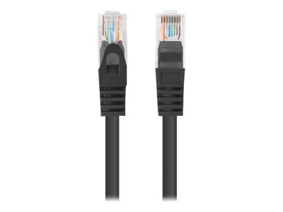Lanberg Patchcord CAT.6 UTP 3M fluke passed 10-pack, Black | PCU6-20CC-0300-BK
