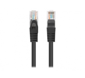 Lanberg Patchcord CAT.6 UTP 3M fluke passed 10-pack, Black | PCU6-20CC-0300-BK