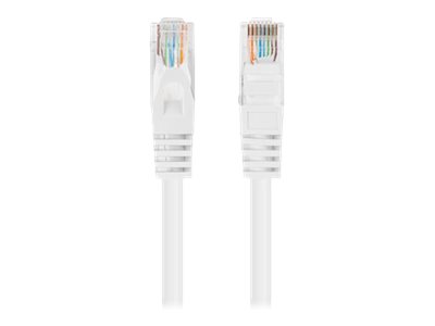 Lanberg Patchcord CAT.6 UTP 0.5M white fluke passed 10-pack | PCU6-20CC-0050-W