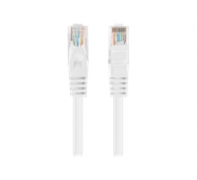 Lanberg Patchcord CAT.6 UTP 0.5M white fluke passed 10-pack | PCU6-20CC-0050-W