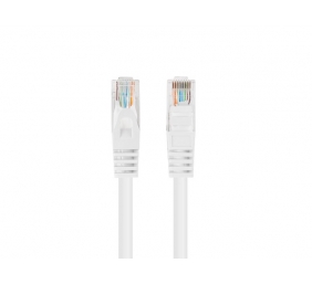 Lanberg Patchcord CAT.6 UTP 0.5M white fluke passed 10-pack | PCU6-20CC-0050-W