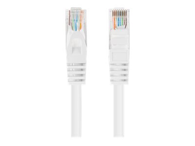 Lanberg Patchcord CAT.6 UTP 3M fluke passed 10-pack, White | PCU6-20CC-0300-W