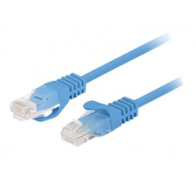Lanberg Patchcord CAT.6 UTP 0.5M fluke passed 10-pack, Blue | PCU6-20CC-0050-B