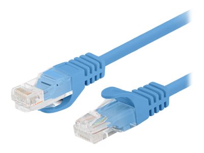 Lanberg Patchcord CAT.6 UTP 1.5M fluke passed 10-pack, Blue | PCU6-20CC-0150-B
