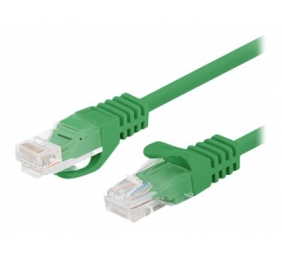 Lanberg Patchcord CAT.6 UTP 0.25M fluke passed 10-pack, Green | PCU6-20CC-0025-G