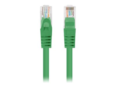 Lanberg Patchcord CAT.6 UTP 1M fluke passed 10-pack, Green | PCU6-20CC-0100-G
