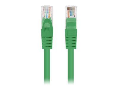 Lanberg Patchcord CAT.6 UTP 3M fluke passed 10-pack, Green | PCU6-20CC-0300-G