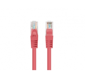 Lanberg Patchcord CAT.6 UTP 1M fluke passed 10-pack, Red | PCU6-20CC-0100-R