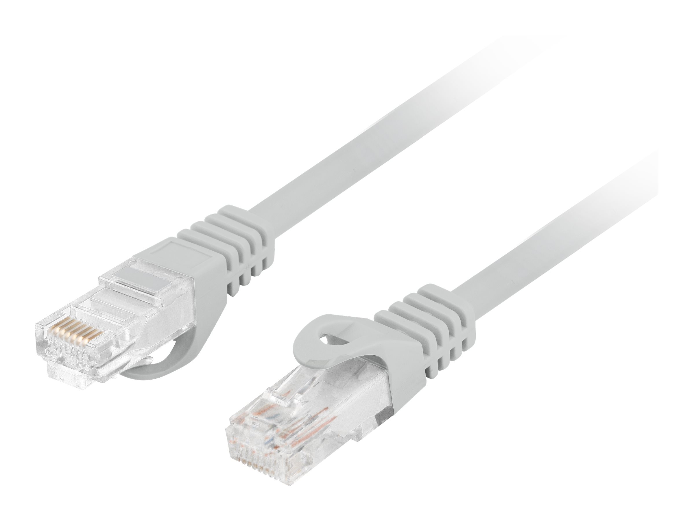 Lanberg Patchcord CAT.6 FTP 0.5M fluke passed 10-pack, Grey | PCF6-20CC-0050-S