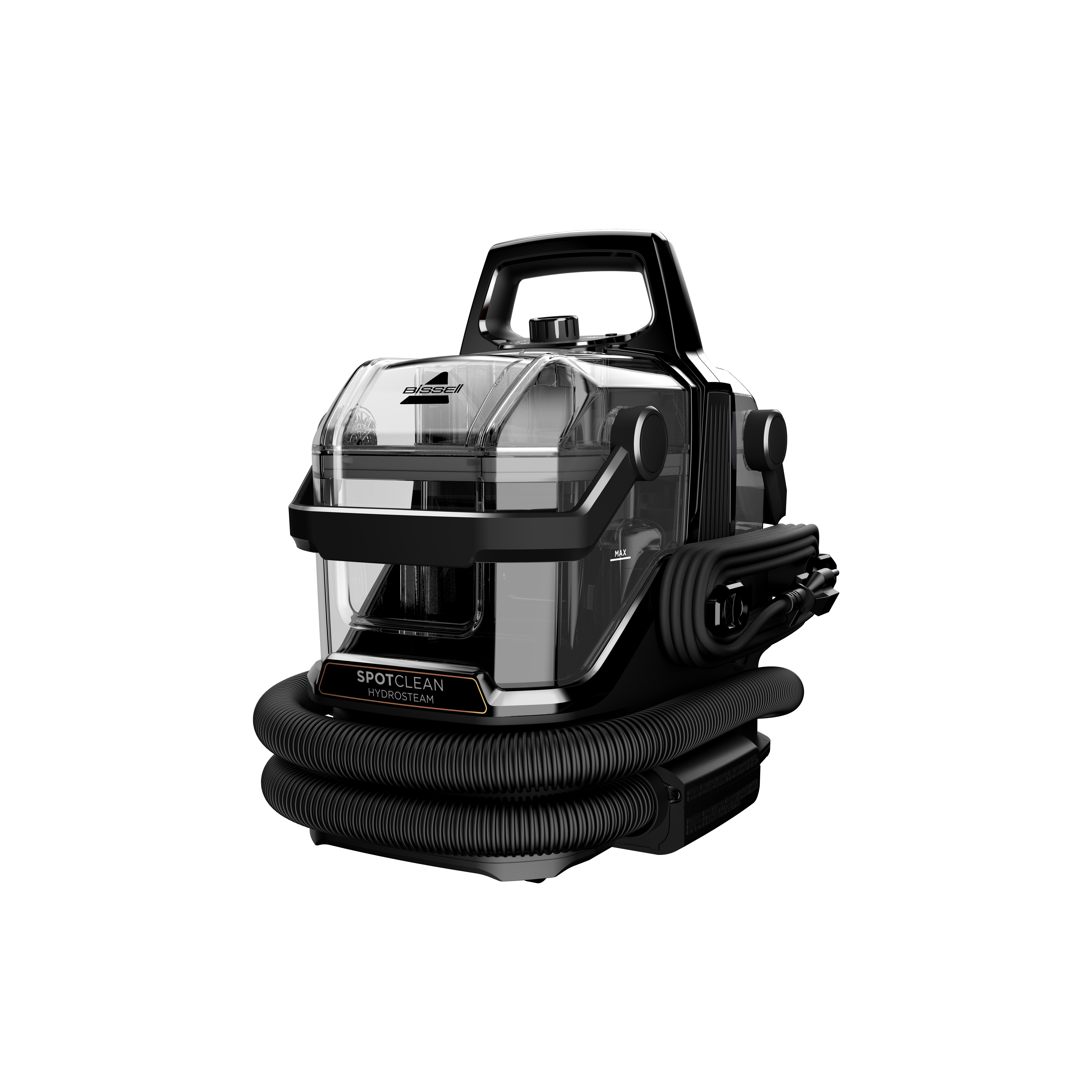 Bissell | Portable Carpet and Upholstery Cleaner | SpotClean HydroSteam Select | Corded operating | Washing function | 1000 W | Black