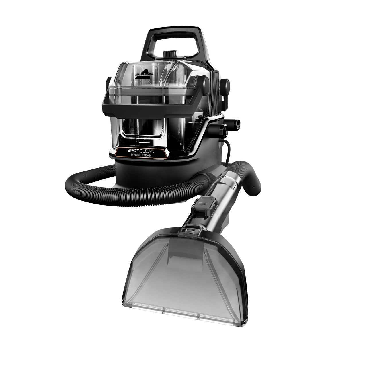 Bissell | Portable Carpet and Upholstery Cleaner | SpotClean HydroSteam Select | Corded operating | Washing function | 1000 W | Black