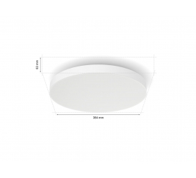 Philips Hue Datura Ceiling Light Small 38.4cm | 48 W