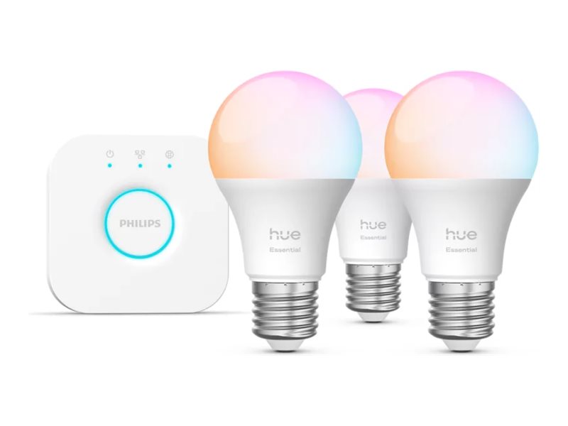 Philips Hue E WCA 806 A60 E27 3kit EU | E27 | 8 W | 16 million colours, White and colour light