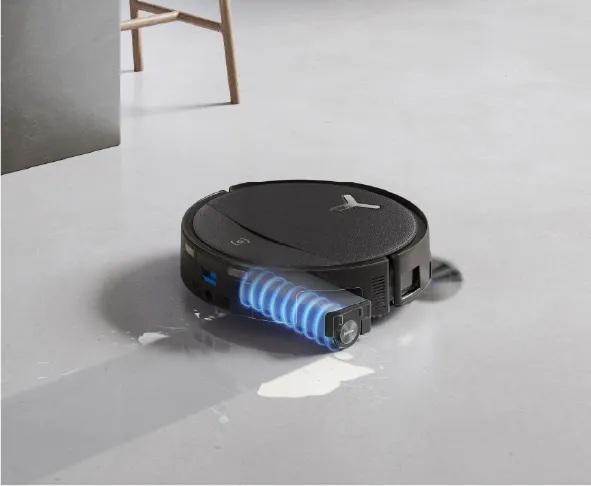 Ecovacs Robotic Vacuum Cleaner | DEEBOT T80S OMNI BLACK | Wet&Dry | 6400 mAh | 24800 Pa | Black