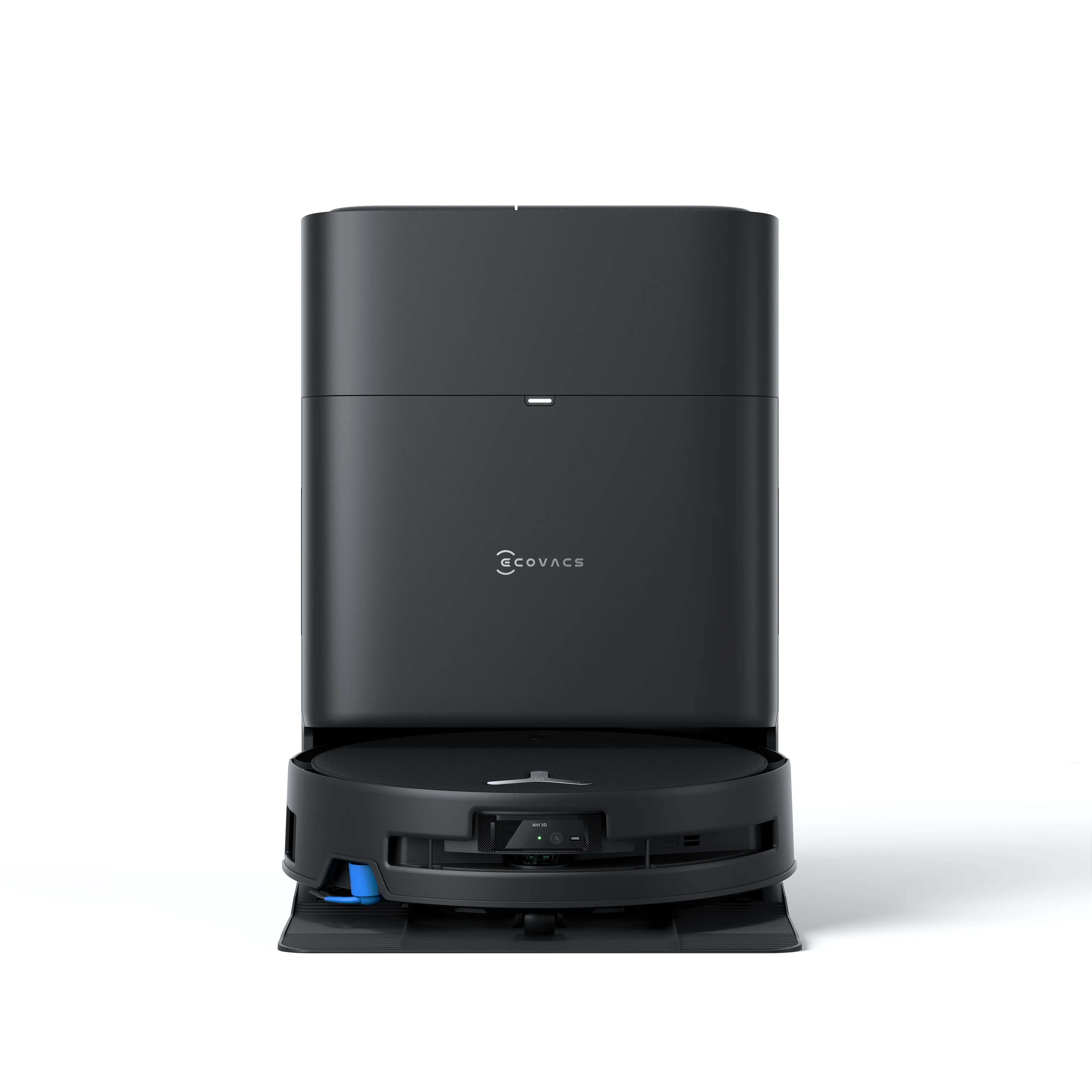 Ecovacs Robotic Vacuum Cleaner | DEEBOT T80S OMNI BLACK | Wet&Dry | 6400 mAh | 24800 Pa | Black