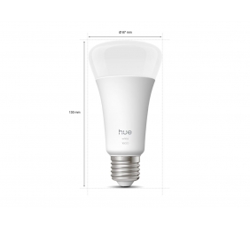 Philips Hue W 1600 A67 1P EU | E27 | 13.5 W | Soft white light | Bluetooth and Zigbee