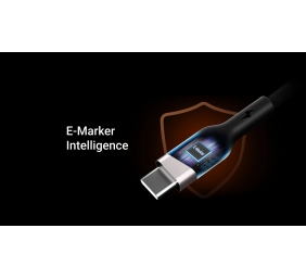 Aten 240W USB-C to USB-C Magnetic Charging Cable, 1 m | 2L-3101P240M | USB-C to USB-C