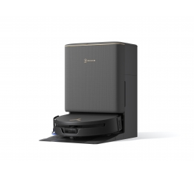 Ecovacs DEEBOT T90S PRO OMNI Vacuum Cleaner,Robot,Wet&Dry,40000Pa,TruEdge 3.0,ZeroTangle 4.0,OZMO Roller 3.0,Black+OMNI Auto-Empty Station