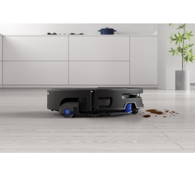 Ecovacs DEEBOT T90S PRO OMNI Vacuum Cleaner,Robot,Wet&Dry,40000Pa,TruEdge 3.0,ZeroTangle 4.0,OZMO Roller 3.0,Black+OMNI Auto-Empty Station