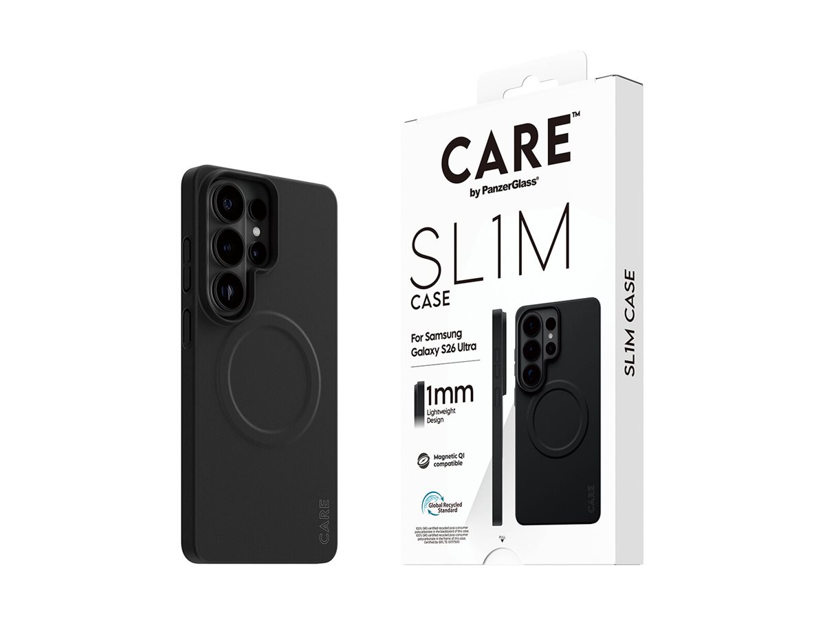 CARE by PanzerGlass SL1M Case Black Samsung new Galaxy S26 Ultra | PanzerGlass