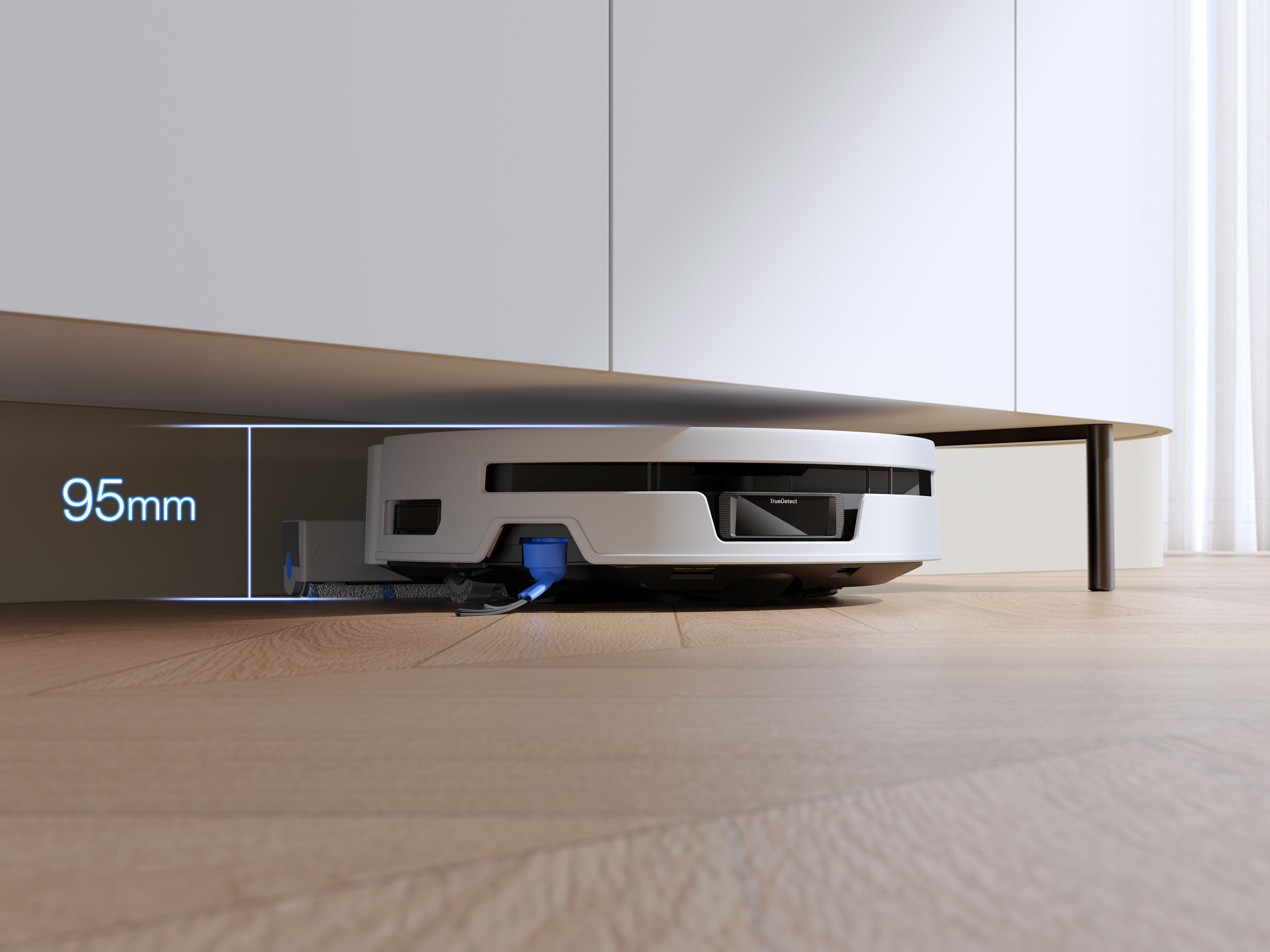 Ecovacs Robot Vacuum Cleaner | DEEBOT T90 Max OMNI | Wet&Dry | Operating time (max) 257 min | 5200 mAh | Dust capacity 2.5 L | 30000 Pa | White