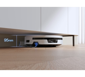 Ecovacs Robot Vacuum Cleaner | DEEBOT T90 Max OMNI | Wet&Dry | Operating time (max) 257 min | 5200 mAh | Dust capacity 2.5 L | 30000 Pa | White