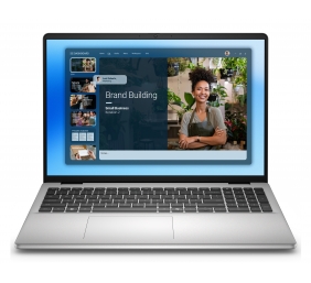 Dell 16 DC16251/ Core 5 -120U/16GB/512 SSD/16" FHD+/Intel UHD/FgrPr/WLAN + BT/US Kb/4 Cell/W11Home/Platinum Silver/3yrs Prosupport