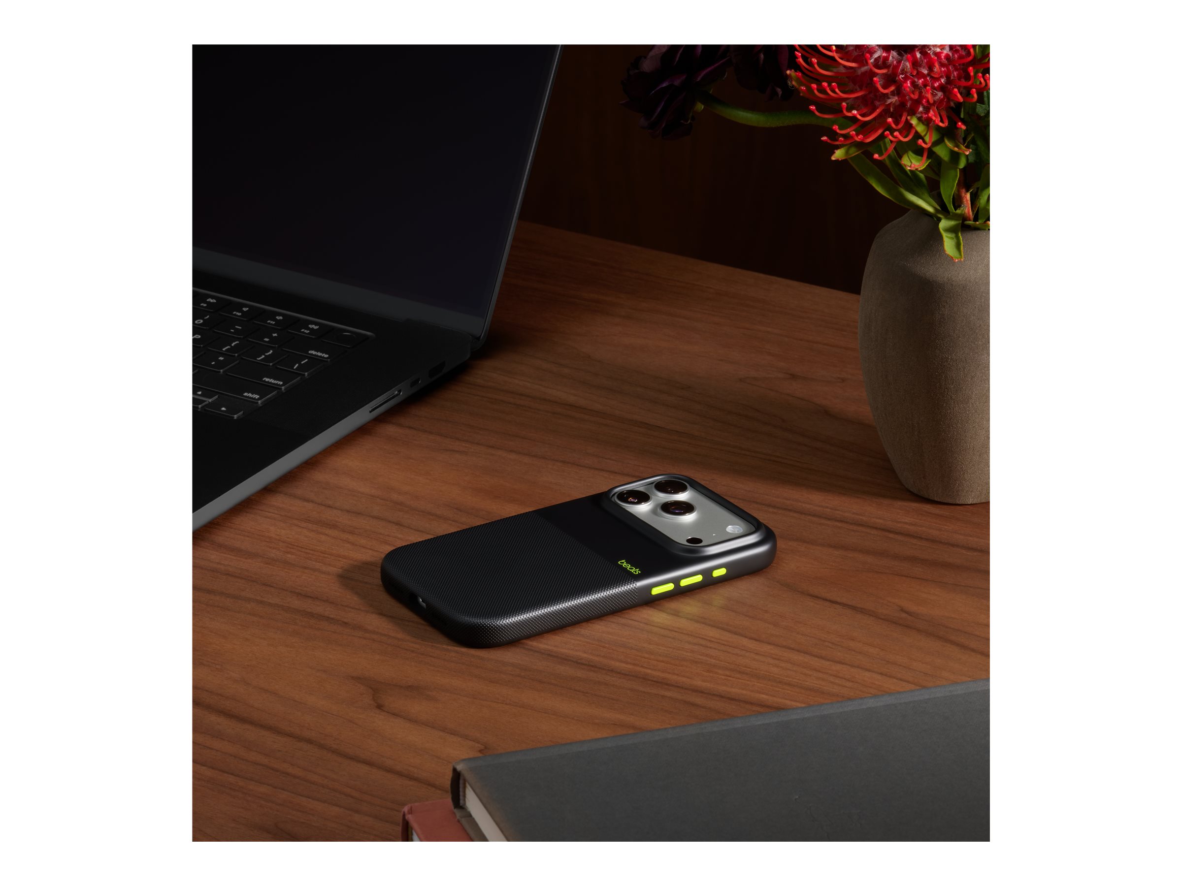 Apple iPhone 17 Pro Rugged Case with MagSafe and Camera Control – Everest Black | Apple