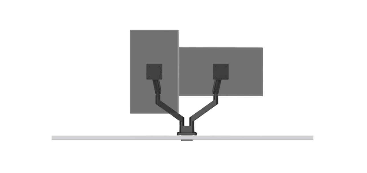 Benq Ergo Dual Monitor Arm BDL01 | Rotation, Tilt | 17-35 " | Maximum weight (capacity) 11 kg | Black