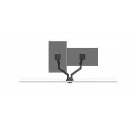 Benq Ergo Dual Monitor Arm BDL01 | Rotation, Tilt | 17-35 " | Maximum weight (capacity) 11 kg | Black