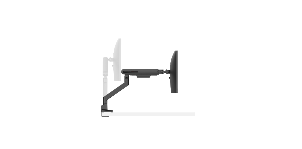 Benq Ergo Single Monitor Arm BSL01 | Rotation, Tilt | 17-40 " | Maximum weight (capacity) 11 kg | Black