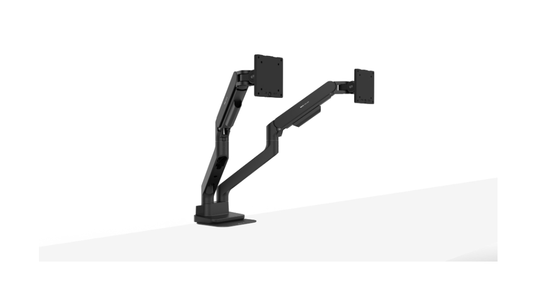 Benq Desk Mount | Ergo Dual Monitor Arm BDH01 | Rotate, Tilt | 35 " | Maximum weight (capacity) 20 kg | Black