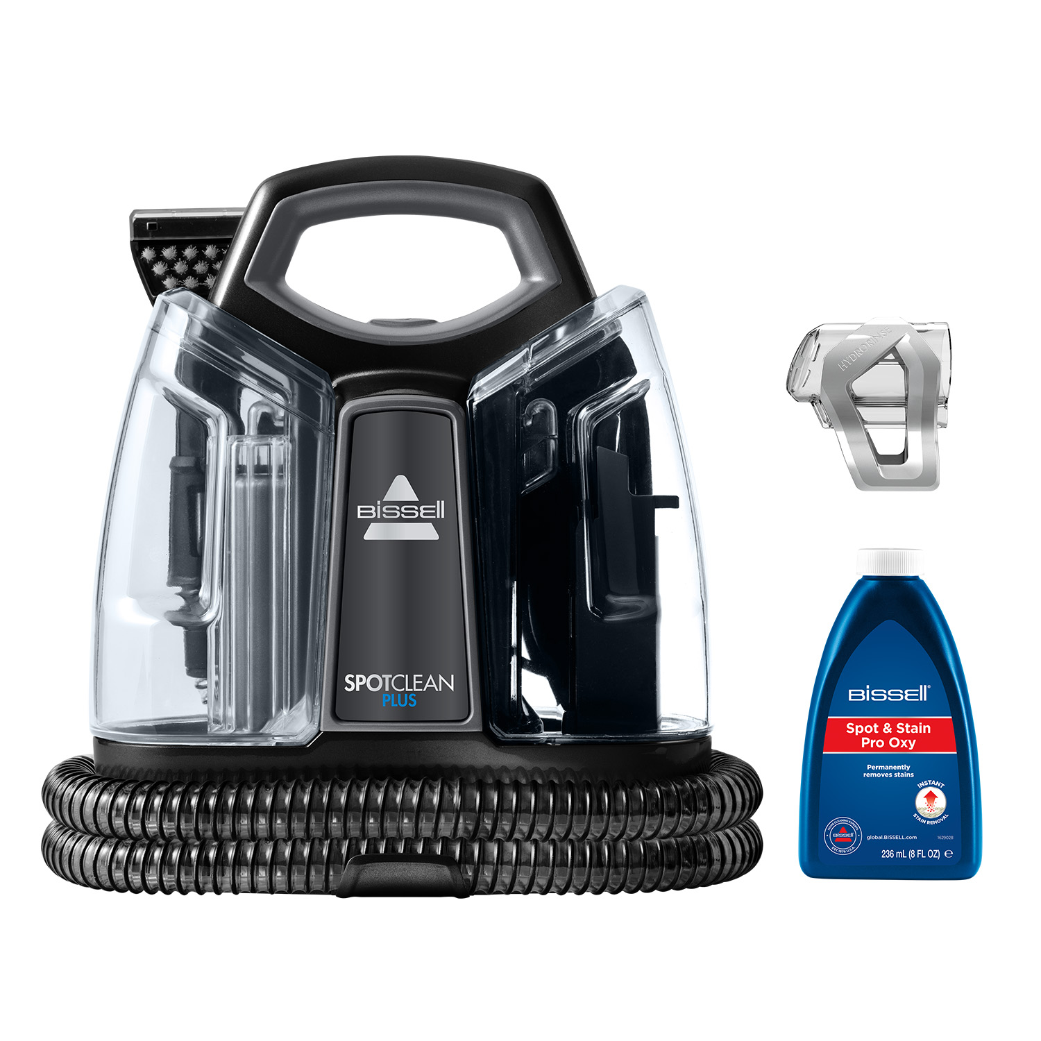 Bissell | SpotClean Plus Cleaner | 3724N | Corded operating | 330 W | Black/Titanium | 24 month(s)