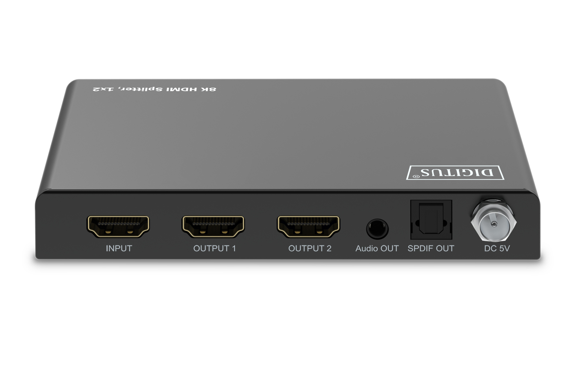 Digitus 8K HDMI Splitter, 1x2 | DS-55339 | Black