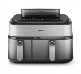 Philips 5000 Series NA555/00 Karšto oro gruzdintuvė 9 L 2750 W, Silver