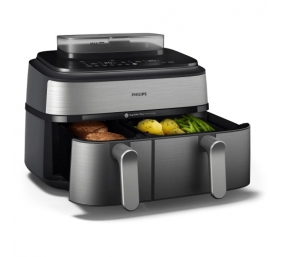 Philips 5000 Series NA555/00 Karšto oro gruzdintuvė 9 L 2750 W, Silver