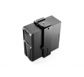 PC Table Mount | DA-90411 | Height adjustment 30-51 cm | Steel | Black