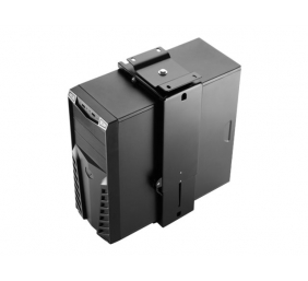 PC Table Mount | DA-90411 | Height adjustment 30-51 cm | Steel | Black