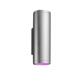 Philips Hue WCA Appear Outdoor Wall Lantern, Inox | 8 W | 2000-6500 Hue White Colour Ambiance