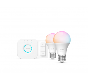 Philips Hue E WCA 806 A60 2kit SW EU | E27 | 8 W | 16 million colors, White and colored light