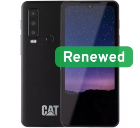 CAT Renewed | Grade C | S75 | 128 GB | Black | 5G | O