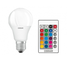 LED Star+ Classic A RGBW FR 60 dimmable 9W/827 E27 bulb with Remote Control | 9 W | RGBW