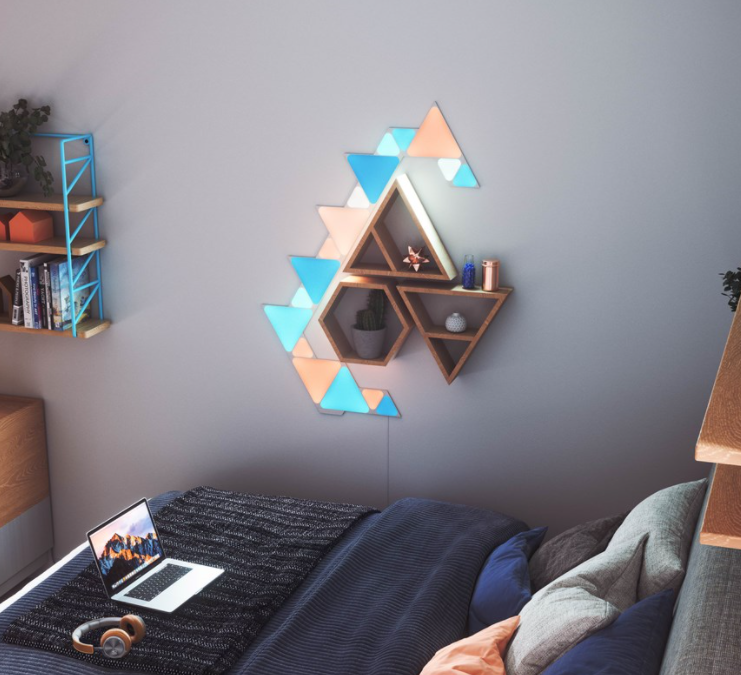 Nanoleaf | Shapes Triangles Starter Kit (9 panels) | 1 W | 16M+ colours