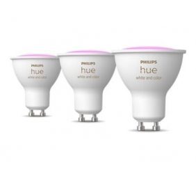 Philips Hue Smart Spotlight, 3pcs pack | GU10 | 4.2 W | White and colour light