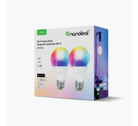 Nanoleaf Essentials Smart A60 Bulb Matter WiFi 900Lm 2700-6500K, 2pcs pack | E27 | 9 W | RGBCW