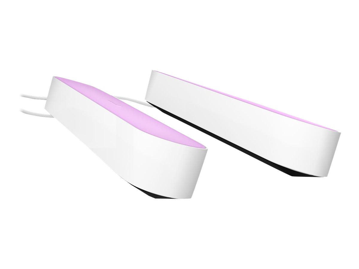 Philips Hue Play WCA Lightbar Base, Twin pack, White | 42 W | 2000-6500 Hue White Colour Ambiance