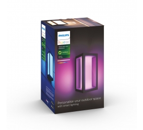 Philips Hue WCA Impress Outdoor Wall Lantern | 8 W | 2000-6500 Hue White Colour Ambiance