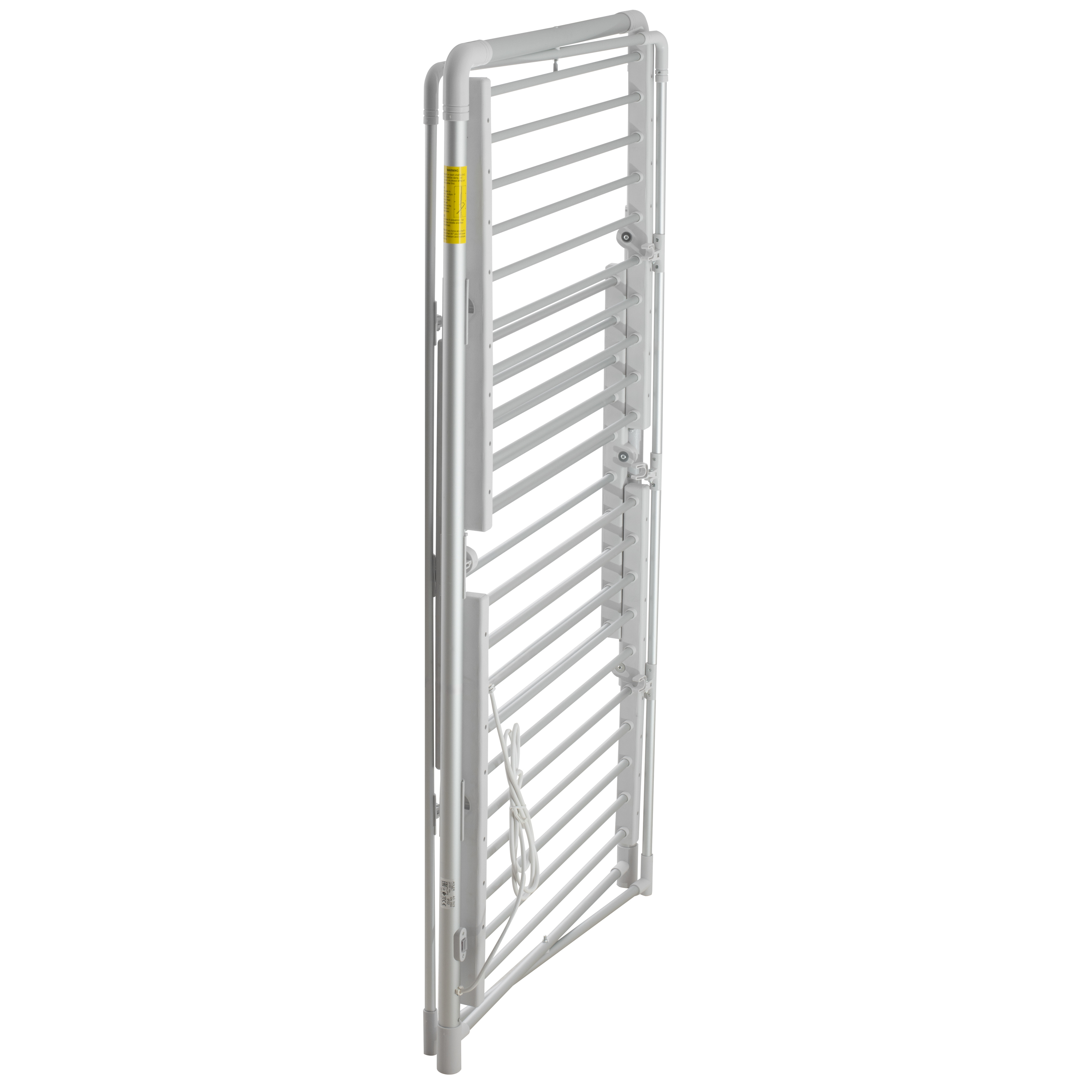 Adler | Foldable Electric Clothes Dryer | AD 7829 | 300 W | Silver/White